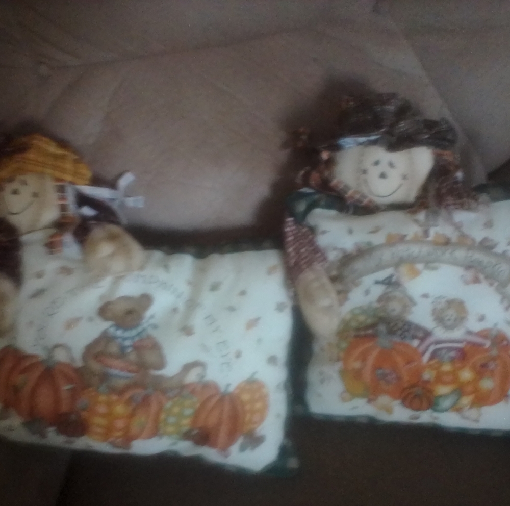 Handmade Fall pillows - Picture 2 of 2